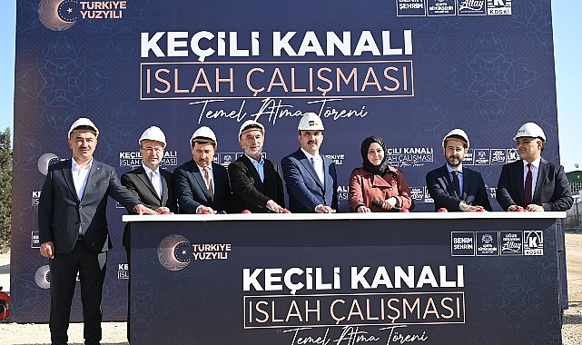 Başkan Altay 240 Milyon Lira Maliyetle Hayata Geçecek Keçili Kanalı Islah Çalışması’nın Temelini Attı