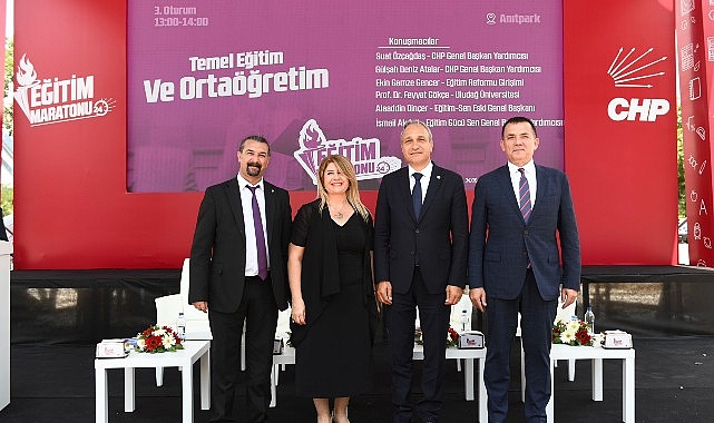 Başkan Özyiğit, Türkiye’de model olan projeyi Eğitim Maratonu’nda anlattı