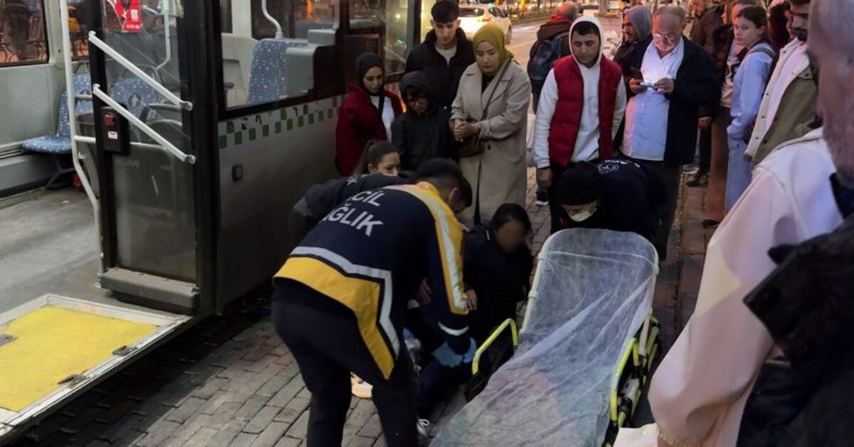 Otobüste tartıştığı kadını bacağından bıçakladı